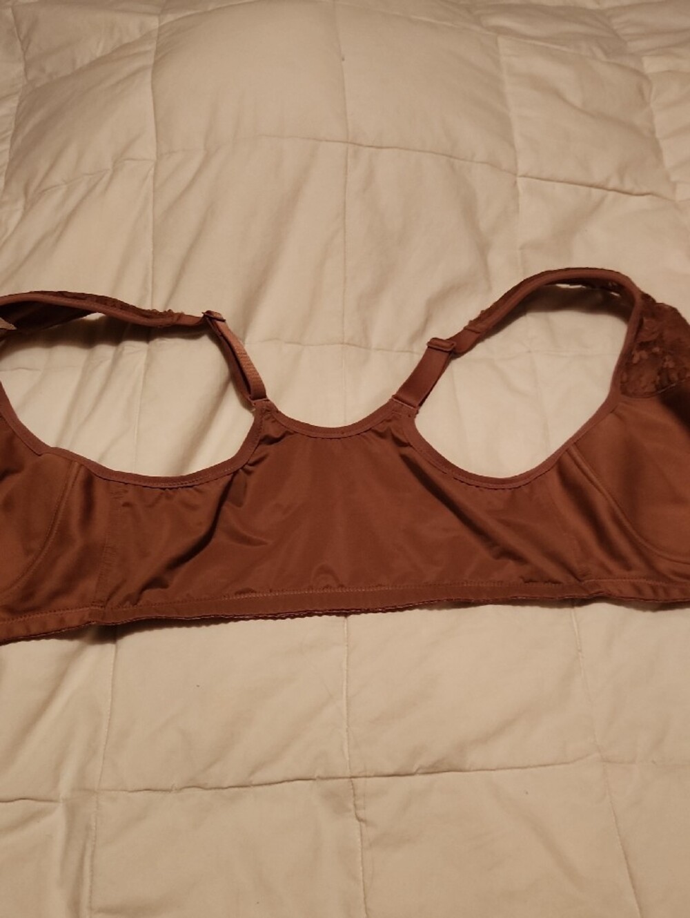 Smooth Support Bra in Brown 36DD New No Tags - Picture 3 of 5
